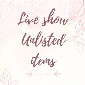 🩷 Live Show Unlisted 3/28/25